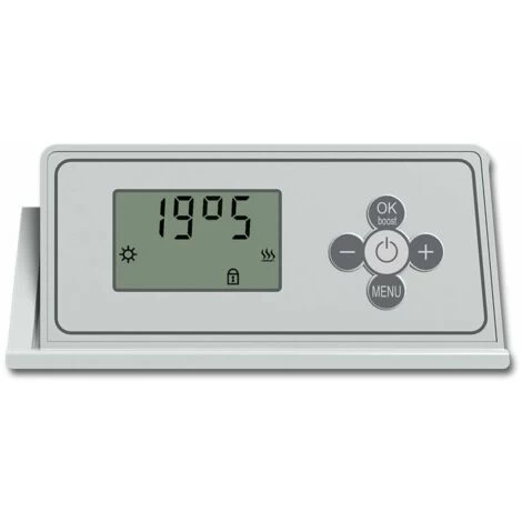 Carrera Panneau Rayonnant En Verre Blanc LCD 1000W 4 Carrera Panneau Rayonnant En Verre Blanc LCD 1000W – Image 4