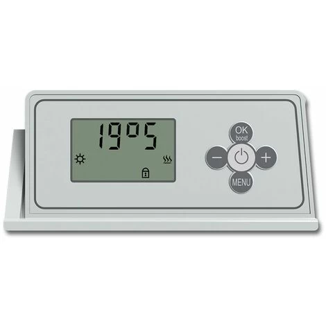 Carrera Panneau Rayonnant En Verre Blanc LCD 1000W 5 Carrera Panneau Rayonnant En Verre Blanc LCD 1000W – Image 5