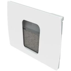 Carrera Radiateur A Inertie Ceramique Verre Blanc LCD 1000W -Chauffage Équipement Magasin 4394924 4