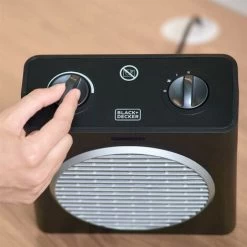 Black & Decker Black And Decker - Radiateur/ventilateur Compact 2000 W Pour Des Espaces 15 M2, Couleur Noir - BXSH2003E 8 Black & Decker Black And Decker - Radiateur/ventilateur Compact 2000 W Pour Des Espaces 15 M2, Couleur Noir - BXSH2003E -Chauffage Équipement Magasin 45717373 4