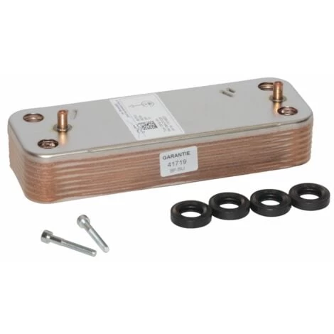 Échangeur Sanitaire 14 Plaques - DIFF Pour De Dietrich : JJD005686680 1 Échangeur Sanitaire 14 Plaques - DIFF Pour De Dietrich : JJD005686680