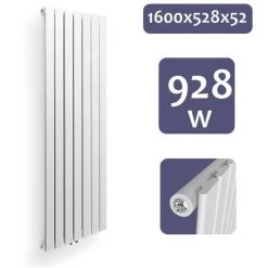 Nova Salon Radiator Cuisine ThermoareRedo Plat Simple Couche Vertical 160x53cm 9 Nova Salon Radiator Cuisine ThermoareRedo Plat Simple Couche Vertical 160x53cm -Chauffage Équipement Magasin 52056598 5