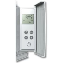 Carrera Radiateur A Inertie En Fonte Verre Blanc VERTICAL Bombe 1500W -Chauffage Équipement Magasin 5267036 5