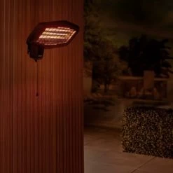 Chauffage De Terrasse 2200W – Élément En Quartz – 3 Niveaux De Chaleur –Montage Mural - Amiata -Chauffage Équipement Magasin 54902813 3