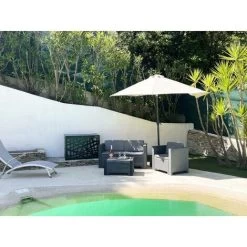 Cache Climatisation Amazonian Aluminium Noir RAL9005 - Taille Petit - L 100 X H 70 X P 50 Cm -Chauffage Équipement Magasin 57366431 5