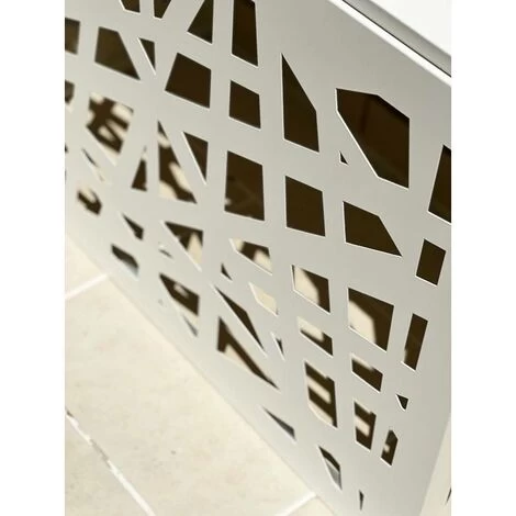 Cache Climatisation Amazonian Aluminium Beige Clair RAL9001 - Taille Petit - L 100 X H 70 X P 50 Cm 2 Cache Climatisation Amazonian Aluminium Beige Clair RAL9001 - Taille Petit - L 100 X H 70 X P 50 Cm – Image 2