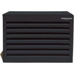 Cache Climatisation Venetian Aluminium Noir RAL9005 - Taille Petit - L 100 X H 70 X P 50 Cm -Chauffage Équipement Magasin 59276739 4