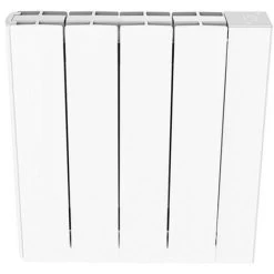 Radiateur Connecté 1000W En Céramique GLOW By HEATZY Blanc - Programmable - WiFi - Pilotage à Distance