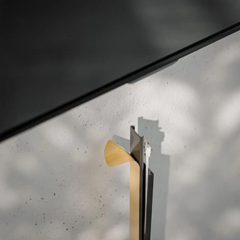 Goulotte Carrée Cache-Câbles TV PVC - Anthracite - 1.20 M 2 Goulotte Carrée Cache-Câbles TV PVC - Anthracite - 1.20 M – Image 2