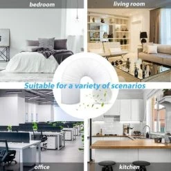 Premier® Tuyau Climatiseur Mobile, Tuyau Dclimatisation 150MM1.5M Tuyau D'Évacuation Climatiseur Flexible PVC Tuyau Evacuation Climatiseur Mobile Tuyau D'échappement Pour Climatisation Mobile -Chauffage Équipement Magasin 63871617 5