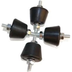 ELLE Climatiseur Split Mural Antichoc, Antibruit Et Pieds Amortisseurs, Avec Une Capacité De Charge Maximale De 70KG 4PCS 1 -Chauffage Équipement Magasin 64437530 3