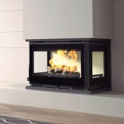 Insert 3 Faces Vitrées FM IT-183 13,5kW -Chauffage Équipement Magasin 67653947 2