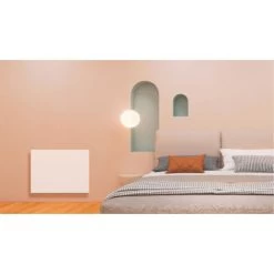 Radiateur électrique Fixe à Inertie Sèche Céramique 1000W Bestherm Nessa Horizontal Blanc -Chauffage Équipement Magasin 68070606 5