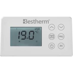 Radiateur électrique Fixe à Inertie Sèche Fonte+film 1000W Bestherm Nemesis Horizontal Blanc -Chauffage Équipement Magasin 68070608 5