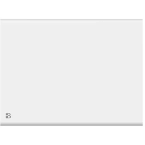 Radiateur électrique Fixe à Inertie Sèche Céramique+film 1000W Bestherm FREYA Horizontal Blanc 1 Radiateur électrique Fixe à Inertie Sèche Céramique+film 1000W Bestherm FREYA Horizontal Blanc