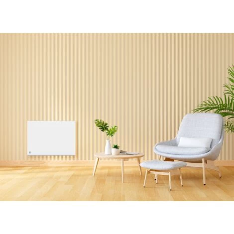 Radiateur électrique Fixe à Inertie Sèche Céramique+film 1000W Bestherm FREYA Horizontal Blanc 5 Radiateur électrique Fixe à Inertie Sèche Céramique+film 1000W Bestherm FREYA Horizontal Blanc – Image 5