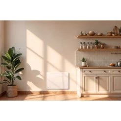 Radiateur électrique Fixe à Inertie Sèche Fonte 1000W Bestherm Motu Horizontal Blanc -Chauffage Équipement Magasin 68070618 3