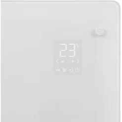 Panneau Rayonnant En Verre 1500W - 18m2 – Commande Manuelle Et Wi-Fi – Thermostat Réglable Et Minuterie - Blanc -Chauffage Équipement Magasin 68599995 4