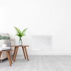 Panneau Rayonnant En Verre 1500W - 18m2 – Commande Manuelle Et Wi-Fi – Thermostat Réglable Et Minuterie - Blanc -Chauffage Équipement Magasin 68599995 5