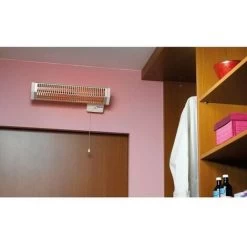 Chauffage Infrarouge Salle De Bain Royatz Avec Minuterie 600W - INTUIS M131112