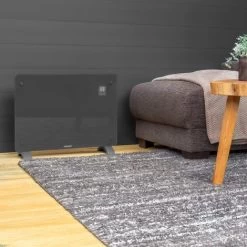 Panneau Rayonnant En Verre 1500W Premium - 18m2 – Commande Manuelle Et Wi-Fi – Thermostat Réglable Et Minuterie - Gris 7 Panneau Rayonnant En Verre 1500W Premium - 18m2 – Commande Manuelle Et Wi-Fi – Thermostat Réglable Et Minuterie - Gris -Chauffage Équipement Magasin 69652721 3