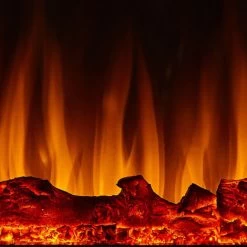 Cheminée Électrique Murale Encastrable 2000W Kekai Alabama 91,4x14x48 Cm Effet Feu 9 Couleurs à 5 Niveaux Et Télécommande -Chauffage Équipement Magasin 70400270 5