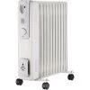 Radiateur à Huile - Thermostat Réglable - 2500W - 2 Réglages De Chaleur - 11 Éléments Chauffants - MaxxHome