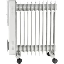 Radiateur à Huile - Thermostat Réglable - 2500W - 2 Réglages De Chaleur - 11 Éléments Chauffants - MaxxHome -Chauffage Équipement Magasin 72492629 5