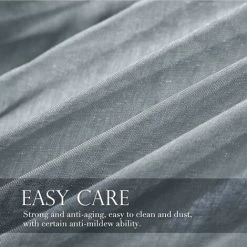 Blanc Gris Sheer Rideaux 132cm 244cm Sheer Oeillet Dégradé Couleur Voile Sheer Élégant Décor Fenêtre Voile Salon Balcon Chambre De Bébé 2 Panneaux Cisea -Chauffage Équipement Magasin 73396361 3