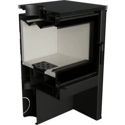 Poêle à Bois JUNO 16 Kw PANNEAU BLANC -Chauffage Équipement Magasin 75231806 2