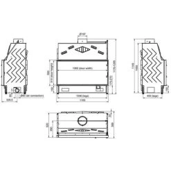 Insert De Cheminée 110 EVO D200 21kW 6 Insert De Cheminée 110 EVO D200 21kW -Chauffage Équipement Magasin 75231992 3