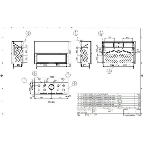 Insert Cheminées à Bois 200 EVO LD Porte Guillotine 22 KW + 8 Bouches Recuperateur De Chaleur 5 Insert Cheminées à Bois 200 EVO LD Porte Guillotine 22 KW + 8 Bouches Recuperateur De Chaleur – Image 5