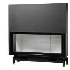 Insert Cheminées à Bois MB 160 CM Porte Guillotine 21 KW + 8 Bouches Recuperateur De Chaleur 8 Insert Cheminées à Bois MB 160 CM Porte Guillotine 21 KW + 8 Bouches Recuperateur De Chaleur -Chauffage Équipement Magasin 75232059 4