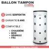 Ballon Tampon Sans échangeur Kospel 200L