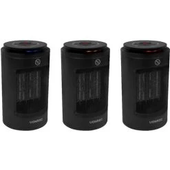 VONROC Radiateur électrique Soufflant - 1200W - Céramique - Noir 3 Positions De Chauffage 8 VONROC Radiateur électrique Soufflant - 1200W - Céramique - Noir 3 Positions De Chauffage -Chauffage Équipement Magasin 76412472 4