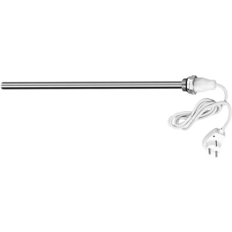 Heilmetz Élément Chauffant Pour Radiateur De Salle De Bain, Thermoplongeur Pour Sèche-serviette Électrique Avec Interrupteur Marche/Arrêt 600W 1 Heilmetz Élément Chauffant Pour Radiateur De Salle De Bain, Thermoplongeur Pour Sèche-serviette Électrique Avec Interrupteur Marche/Arrêt 600W