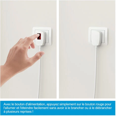 Heilmetz Élément Chauffant Pour Radiateur De Salle De Bain, Thermoplongeur Pour Sèche-serviette Électrique Avec Interrupteur Marche/Arrêt 600W 3 Heilmetz Élément Chauffant Pour Radiateur De Salle De Bain, Thermoplongeur Pour Sèche-serviette Électrique Avec Interrupteur Marche/Arrêt 600W – Image 3