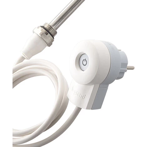 - Résistance Thermostatique, Thermoplongeur Pour Sèche-serviette, Avec Interrupteur De Marche/arrêt, 600 W 2 - Résistance Thermostatique, Thermoplongeur Pour Sèche-serviette, Avec Interrupteur De Marche/arrêt, 600 W – Image 2