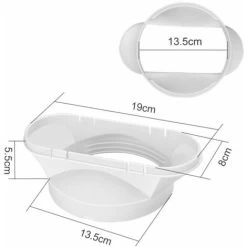 Adaptateur De Plaque De Kit De Fentre Raccords De Tuyau Dchappement De Climatiseur Mobile -Chauffage Équipement Magasin 78950468 4