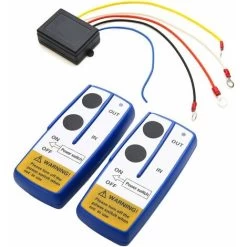 Kit De Telecommande Universel De Treuil De Console Sans Fil 12V 50Ft Pour Jeep Atv Suv -Chauffage Équipement Magasin 79534266 3