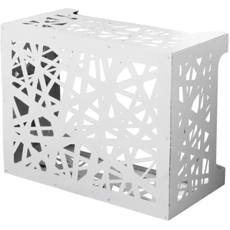 Housse Moderne Pour Unité Extérieure De Climatiseur Artist Couleur: Blanc 1 Housse Moderne Pour Unité Extérieure De Climatiseur Artist Couleur: Blanc