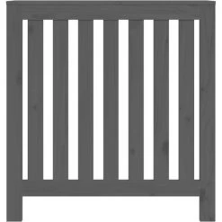 Cache-radiateur Gris 79,5x19x84 Cm Bois Massif De Pin VidaXL -Chauffage Équipement Magasin 80309965 5