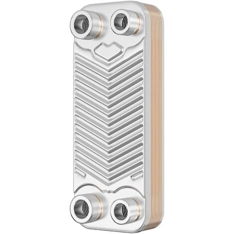 Hrale Échangeur De Chaleur Thermique Inox 10 Plaques Max. 22 KW Eau Solaire 1 Hrale Échangeur De Chaleur Thermique Inox 10 Plaques Max. 22 KW Eau Solaire