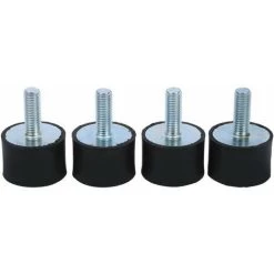 4x M8 Supports En Caoutchouc Amortisseurs Anti-Vibration Silentblock Bobbins(VD3020 M823) -Chauffage Équipement Magasin 81090578 3