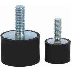 4x M8 Supports En Caoutchouc Amortisseurs Anti-Vibration Silentblock Bobbins(VD3020 M823) -Chauffage Équipement Magasin 81090578 4
