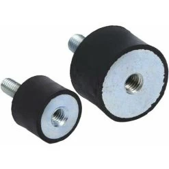 4x M8 Supports En Caoutchouc Amortisseurs Anti-Vibration Silentblock Bobbins(VD3020 M823) -Chauffage Équipement Magasin 81090578 5