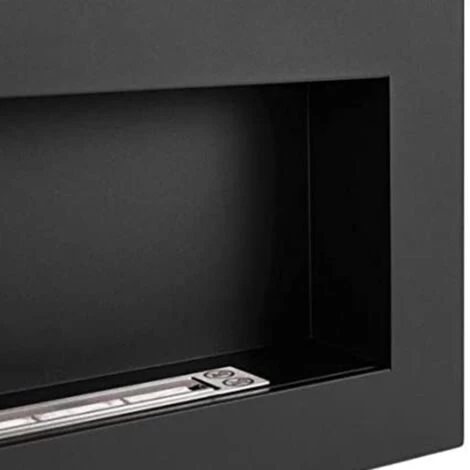 Cheminée Murale Au Bioéthanol Lounge Avec Cadre Siena Black 5 Cheminée Murale Au Bioéthanol Lounge Avec Cadre Siena Black – Image 5