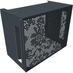 Cache Clim Et Pompe à Chaleur ATOLE En Aluminium Thermolaqué - Taille 1 - Gris Anthracite