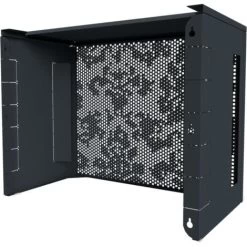 Cache Clim Et Pompe à Chaleur ATOLE En Aluminium Thermolaqué - Taille 1 - Gris Anthracite -Chauffage Équipement Magasin 86102103 3