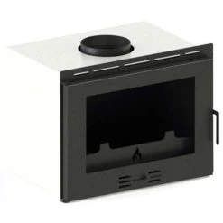 Cheminée Insert à Bois F.lli Lerda L-90 Ventilé Kw 18 -Chauffage Équipement Magasin 86993912 3